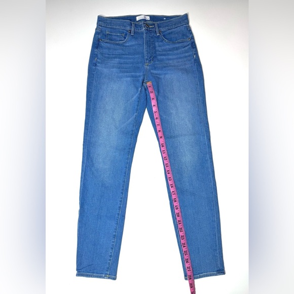 LOFT Women's  The Skinny Blue Jeans Size- 27 - Picture 6 of 10